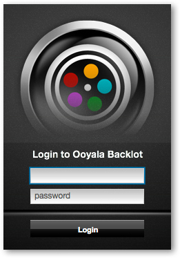 Ooyala Backlot login